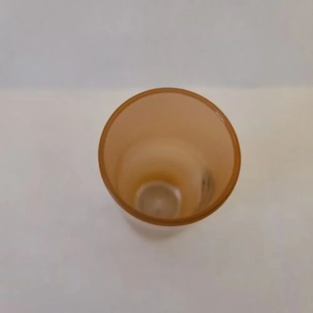 Seattle Shot Glass Frosted Orange City Skyline 4